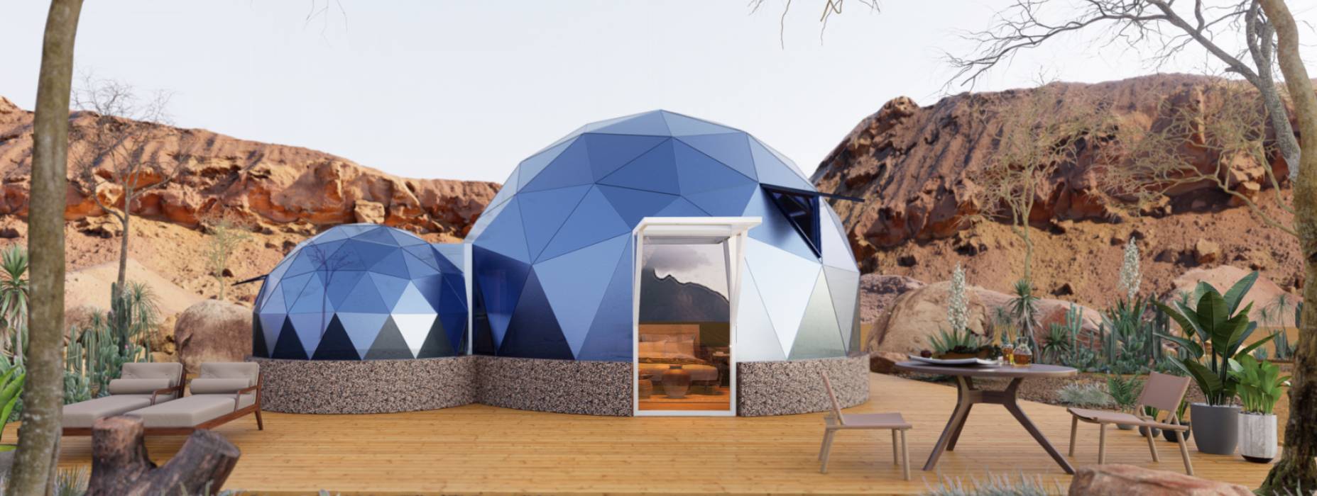 宁波球形智能光伏玻璃星空房